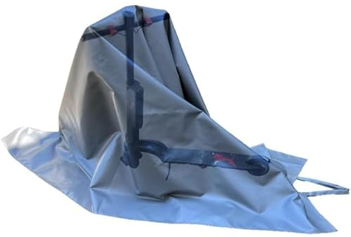 VLITEX Copertura antincendio ||| Batteria agli ioni di litio Brand Explosion ||| E-Bike, E-scooter, Seniors Mobil ecc. ||| Ignifugo fino a 1000 °C ||| 250 x 300 cm || Protezione da polvere, sporco