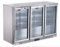 METRO Professional Kühlschrank, 3 Türen, Edelstahl, GBC3003SS