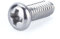 100 pz PM1.2/1.4/1.6/2/3 M2 M3 Nichelato Croce Da Incasso Rotondo Viti a Testa Piatta Viti(5mm,PM3)