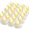 Homemory 24 Pack Waterproof Flameless Floating Tealights, Warm White Battery Flickering LED Tea Lights Easter Candles - Wedding, Party, Centerpiece, Pool & SPA…
