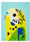 Maxwell & Williams Pete Cromer Vogel Geschirrtuch GX0026, Azurblauer Eisvogel Druck, 100% Baumwolle, 70 x 50 cm, Küchentuch Waschmaschinenfähig