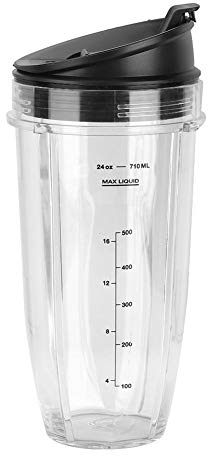 18oz,24oz,32oz Replacement Parts, Replacement Cup + Lid Part Kit for 900W 1000W Blender (2#)