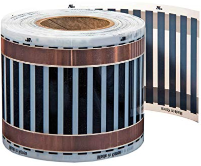 Système de chauffage au sol pour construction sèche, caravane, camping-car 0,2 x 4 m