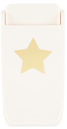 Vaessen Creative Heavy Duty Craft Punch - Star - Ø 3,75 cm Hole Punch - Cutter for Shrink Paper, Card Making, and Crafting, Pink