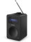 SHARP DR-430 Digitalradio (DAB/DAB+/FM mit RDS, Bluetooth 5.0, Kopfhöreranschluss, 5 Watt), schwarz