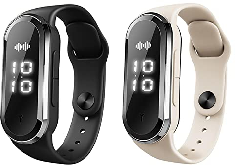 Bracelet anti-moustiques à ultrasons - Bracelet anti-moustiques électronique - Bracelet anti-moustiques anti-insectes sans danger pour les enfants, adultes, camping, randonnée, 2 pièces