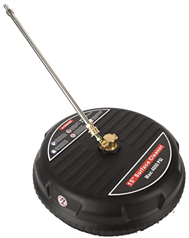 15 Zoll Flächenreiniger Hochdruckreiniger Hochdruckreiniger Flächenreiniger Aufsatz Hochdruckreiniger Zubehör für Senkrechte und Waagerechte Flächen