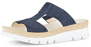 Gabor Damen Pantoletten, Frauen Slipper,Best Fitting,Gartenschuhe,Sommerschuhe,sommerclogs,Sandalen,Freizeitschuhe,Slides,Marine,39 EU / 6 UK