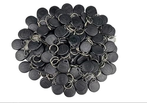 40 st EM4100 125 Khz RFID närhet ID-kort token tagg nyckelring ... (svart)