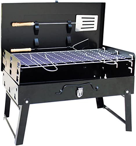 Barbecue à charbon portable pliable pour barbecue extérieur
