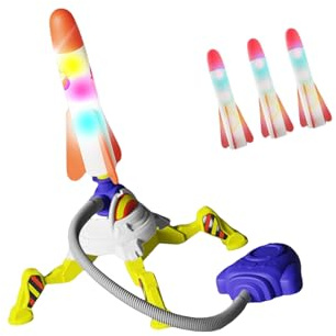 Qsvbeeqj Vuelo juguete nave espacial para exteriores/camping/playa/patio trasero/juego Deportes colorido nave espacial tema de deportes patio trasero nave espacial