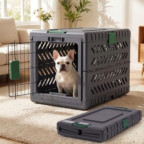 Gardner Pet Trasportino Pieghevole Cani Media/Grande, 71x46x53cm, Verde
