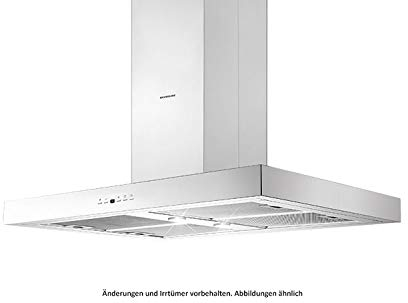 SILVERLINE Vera Isola VRI 900 E Inselhaube Edelstahl 90 x 66 cm 800 m3/h