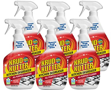 Krud Kutter 305373-6PK Kitchen Degreaser All Purpose Cleaner Spray, 32 oz, 6 Pack