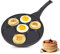 Pfannkuchen Pfanne Ø26cm 7 Fächer Induktion Alu Guss Spiegelei Crepespfanne Pancake geeignet für alle Herdarten