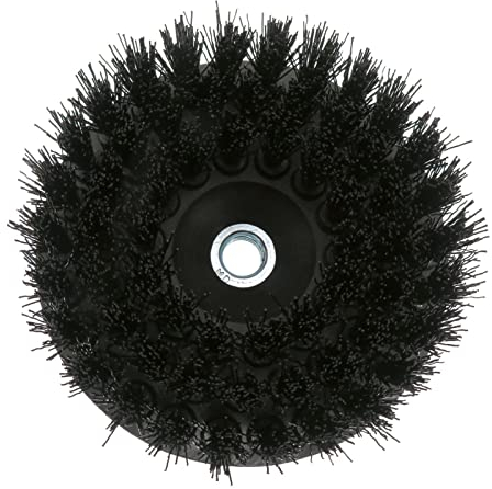WANGMUMU Spazzola for trapano Spazzola for lavasciuga con setole for dettagli for auto Spazzola for lavasciuga da 5 pollici for la pulizia della tappezzeria e della doccia del tappeto del sedile della