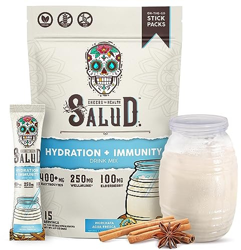 Salud 2-in-1 Hydration + Immunity Drink Mix, Horchata