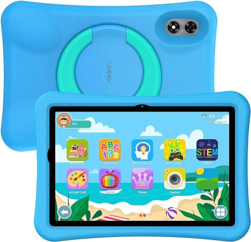 UMIDIGI Tablette pour Enfants 10.1Pouces Android 13, G1 Tab Kids Tablette Enfants,8Go(4+4)+64Go/TF 1To,GMS Certified,Contrôle Parental Kids Tablette,8MP Camér,6000mAh,WiFi 6/BT5,Étui de ProtectionEVA