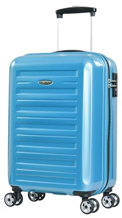 Probeetle by Eminent Koffer Voyager IX Erweiterbar M 67cm 79/90L Super Leicht 4 Doppelrollen 360° Hartschalenkoffer Türkis