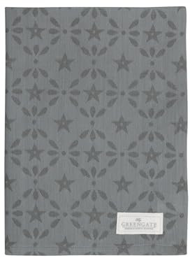 GreenGate Courtney Geschirrtuch Jacquard Grey 70 x 50cm