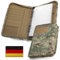 WYNEX Tactical Notebook Padfolio Ringbinder mit 80 Blatt, Armee Militär Notebook taktische Portfolio Binder mit Reißverschluss für taktische Ausrüstung und Organizer, nachfüllbar A5 6 Ringbinder