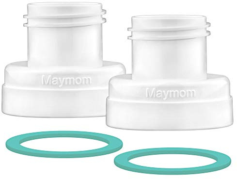 Maymom Umrüstsatz kompatibel mit Medela Sonata, Freestyle Flex zur Verwendung mit Philips Avent Classic Flaschen Avent Natural PP Flasche Spectra Weithals-Flaschengewinde Wechsler Avent Konverter-Kit