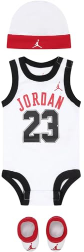 Jordan Baby 23 Jersey Set, White, 0/6 Monate