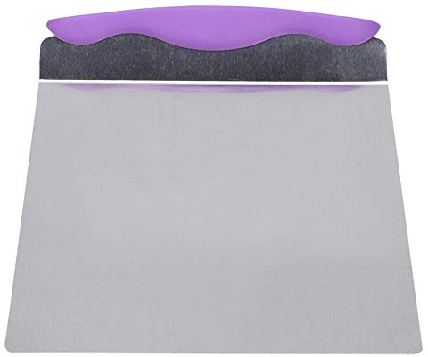 Jadeshay Pala per Pizza,Pala per Pizza in Acciaio Inox con Manico 24.5x20cm di Una Grande Superficie per Pizza, Tarte Flambée e Pasticcini