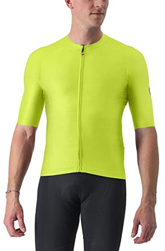 CASTELLI 4523009-383 AERO Race 6.0 Jersey T-Shirt Men's Elektrischer Kalk L