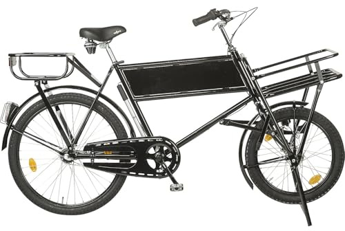 kaiserkraft | Lastenfahrrad CLASSIC M | Stahl | Traglast 140 kg | Schwarz