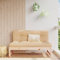Myheimly Garten-Mittelsofa 120x80 cm Massivholz Kiefer Natürliche Kiefer Sofa-Mittelstück 3029113de