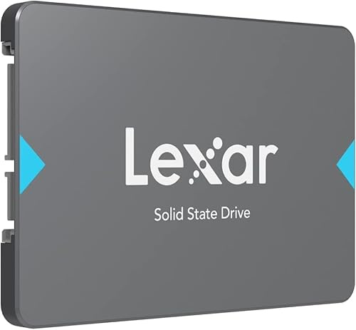 Lexar NQ100 - Disco SSD Interno SATA III de 2,5 256 GB - Velocidad de Lectura de hasta 550 MB/s - Disco SSD Interno para Ordenador portátil y sobremesa
