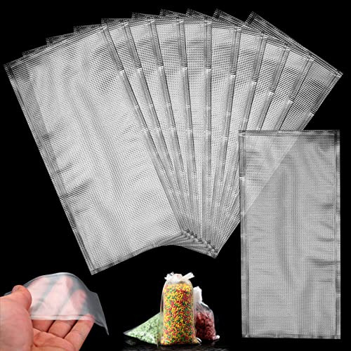 cersaty 200 Pièces Sachets en PVA Soluble dans l'eau Rapide 7×14cm