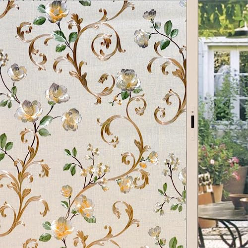 Pellicola per vetri senza colla Pellicola per vetri antistatica Pellicola per porte in vetro Adesivi in ​​​​vetro per la decorazione dell'ufficio domestico