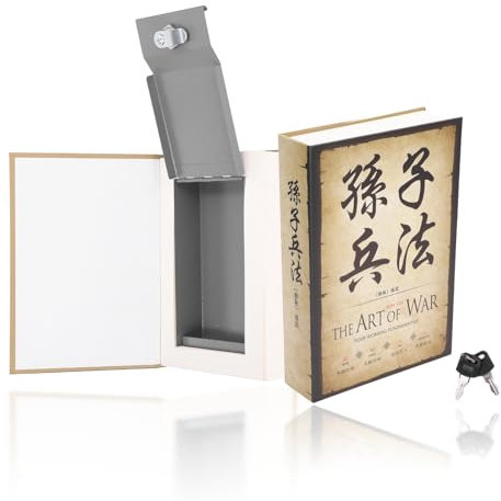 Buch-Safe-Aufbewahrungsbox, Umleitung, Imitierter Chinesischer Buchtresor, Buch-Safe-Simulation Mit Schlüssel Für Zuhause, Reisen