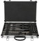 SDS Drill Bit Set, 17pcs Combination Drill and Chisel Set Hammer Concrete Drill Bit Set Includes Spade Bit Accessories Drill Flat Chisel Point Chisel, for Metal Woods Plastics