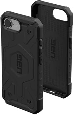 URBAN ARMOR GEAR UAG Designed for iPhone 17e / iPhone 16e Case Pathfinder - Compatible with MagSafe Rugged Military Grade Drop Proof Protective Cover, Black