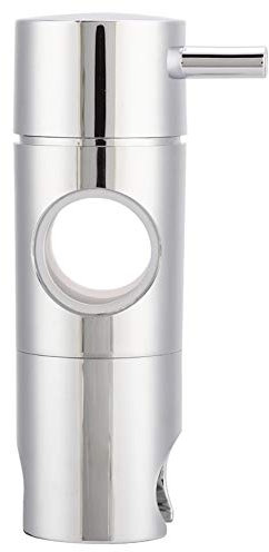 Porta della staffa della doccia Porta scorrevole ROULDABILE Porta della doccia rotonda per accessori per la doccia per bagno Materiale ABS 38,5 mm diametro 115,9 x 57,4 mm