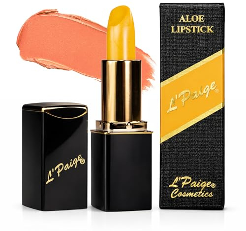 L'Paige (LYW) YELLOW CHANGEABLE Lipstick All-Natural AloeVera Long-lasting Moisturizing