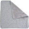 roba Babydecke miffy - 80 x 80 cm - Baby Kuscheldecke 2 seitig mit Hasen Motiv - für Mädchen & Jungen - im Kinderwagen nutzbar - Grau