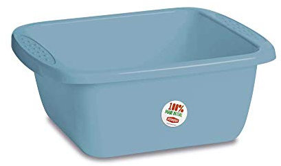 Stefanplast BACINELLA Rettangolare Primavera 17LT col.Blu Paradiso