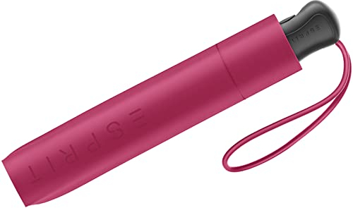 ESPRIT Taschenschirm Easymatic Slimline Auf-Zu Automatik HW 2022 - vivacious pink