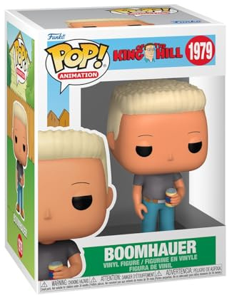 Funko Pop! TV: King Of the Hill - Boomhauer - Collectable Vinyl Figure - Gift Idea - Official Merchandise - Toys for Kids & Adults - Cartoons Fans - Model Figure for Collectors and Display