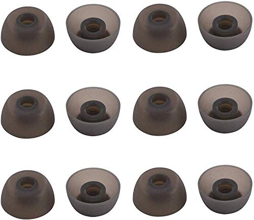 ALXCD Ohrstöpsel kompatibel mit Jabra Elite 75t Ohrstöpseln, 6 Paar Ersatz-Silikonspitzen, kompatibel mit Jabra Elite 75t/65t/Active/7 Pro/Elite 3/Elite 4, L