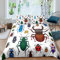 Arten Käfer Bettwäsche-Set Farben Insekten Bettwäsche Set 135x200cm Roter Marienkäfer Betten Set für Kinder Jungen Mädchen Teenager 2St.Reißverschluss Mikrofaser