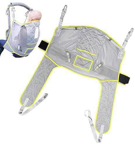 Cinghia di trasferimento per Sollevamento paziente Aperta, ausilio per paziente, Imbracatura per WC, Sollevatore per paziente, ausilio per paziente, Vasca Universale, Sollevatore per paziente con po