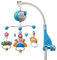 Warmiehomy Baby Crib Mobile Hanging Rattle Toys Cot Mobiles for Babies 0-12 Months Baby Bell with Star Projection Timing Remote Control Musical Mobile with Lights Sleep Aid Gifts for Newborn