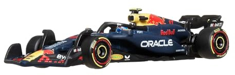 Hot Wheels Formula 1 Véhicule Miniature Auto F1 Red Bull RB20 Sergio Perez 11 - Die Cast Échelle 1:64 - Longueur 8cm - JBM19