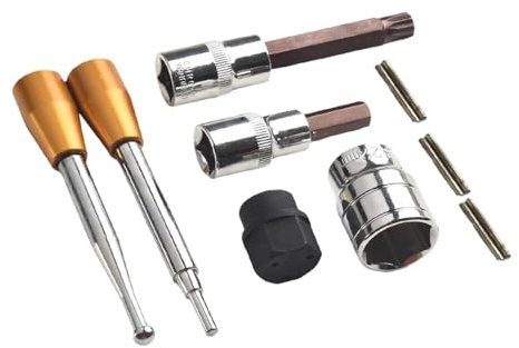 LPSZZXKD For strumenti di smontaggio iniettori diesel Bosch, kit da 6 pezzi for common rail for EFI, prestazioni affidabili for la cura del veicolo Accessori