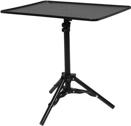 HEATSHAKING Trípode para Proyector Soporte para Laptop y Base para Mesa y Suelo, Adecuado para Presentaciones y Salas de Reunión